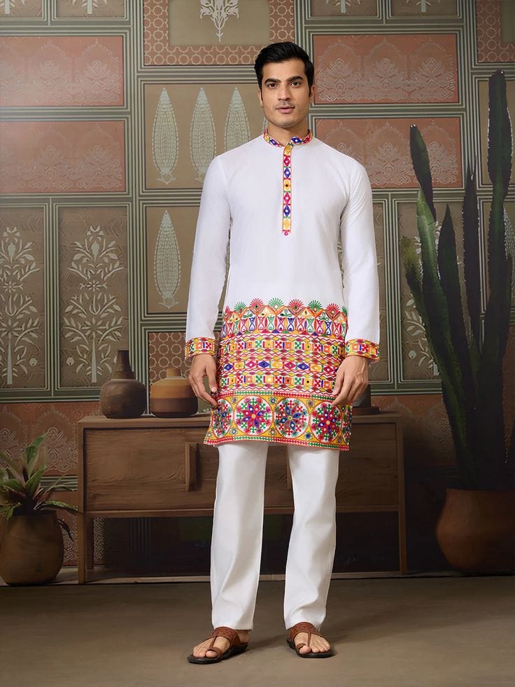 Holi White Kurta
